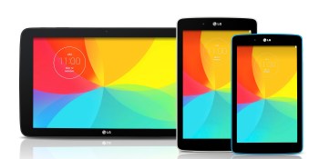 LG bets big on G Pad series with 3 new Android tablets