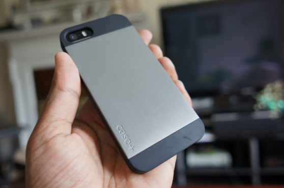 Logitech's Case+ on an iPhone 5S