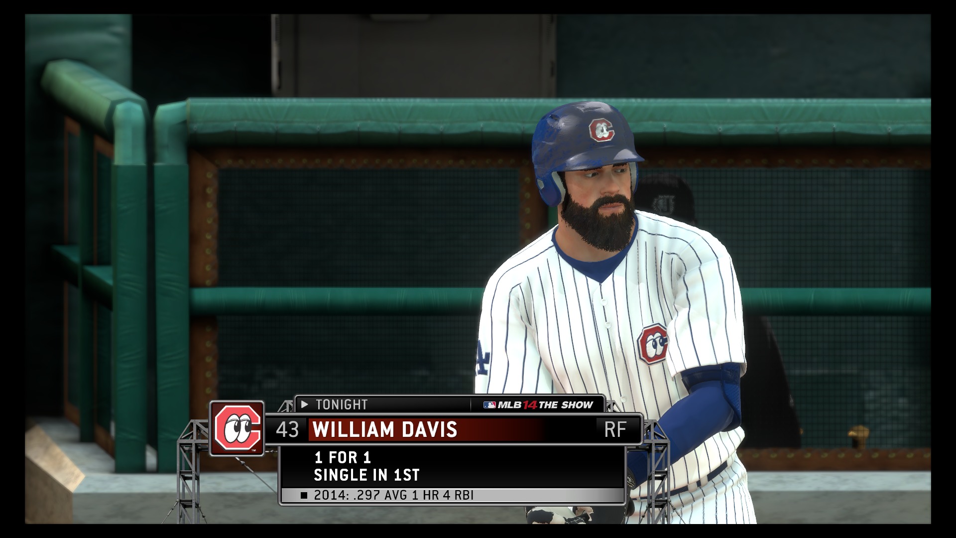 That beard is weird.