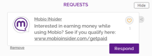 Mobio is reaching out to its community to offer its revshare version