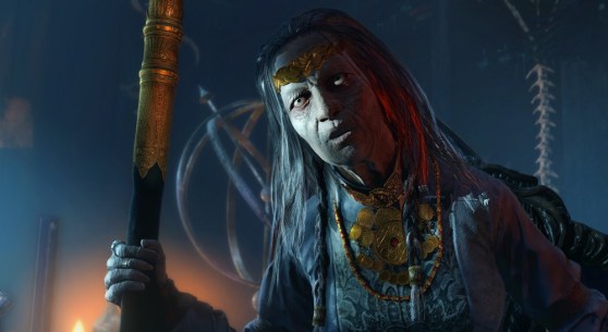 The queen of Nurn gives you a mission in Shadow of Mordor.