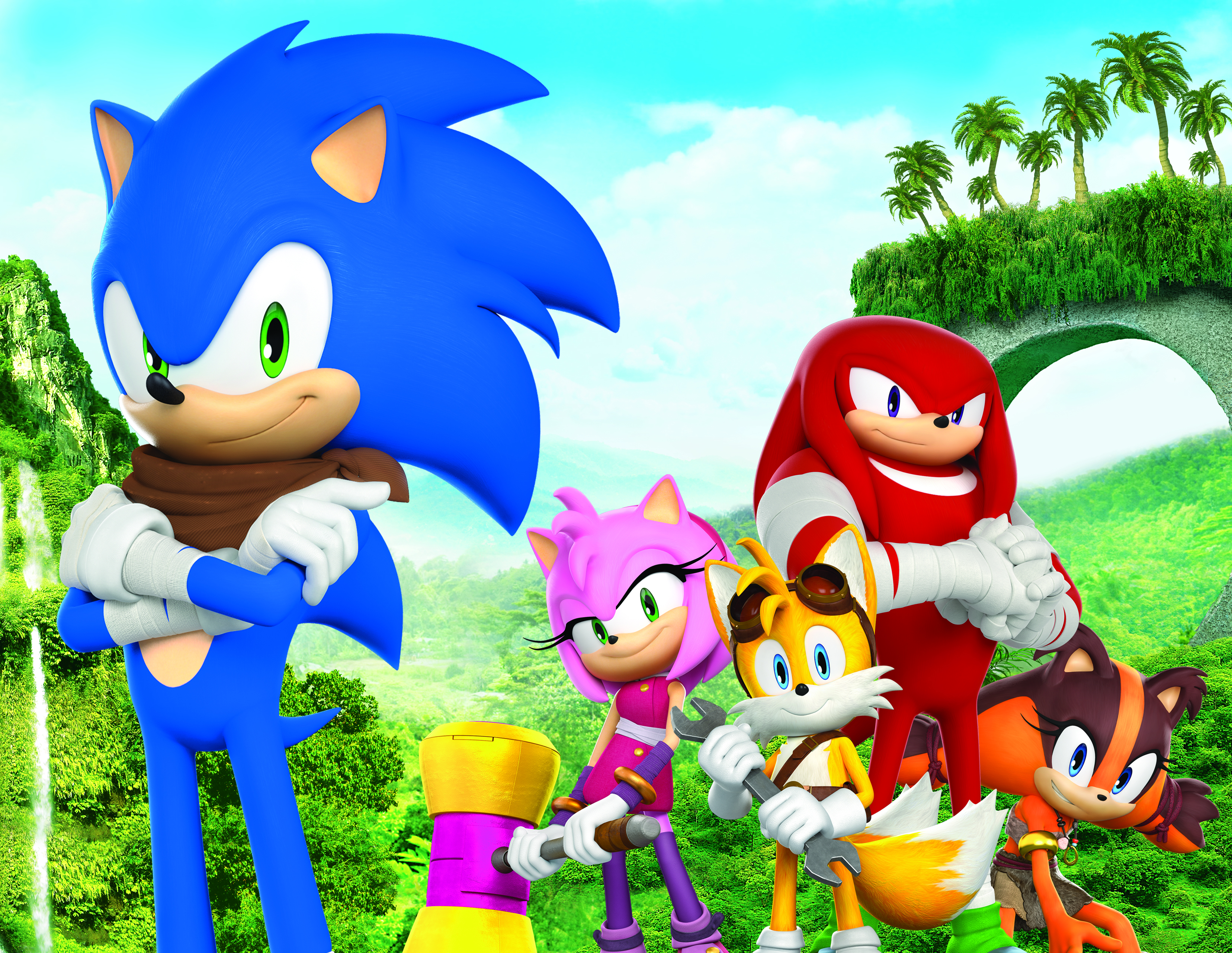 Sonic Boom character art