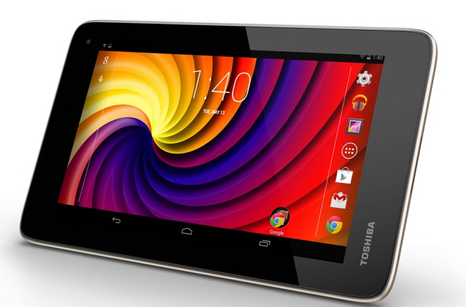 Toshiba Excite Go Android tablet.