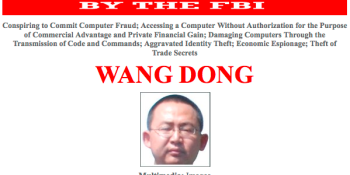 Chinese army officers now adorn FBI wanted posters for cyber-espionage against the U.S.