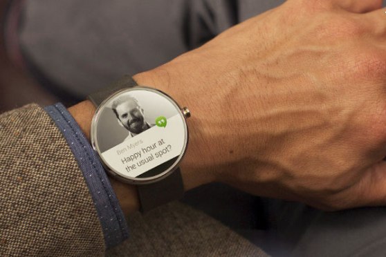 Motorola's Moto 360 Android Wear smartwatch