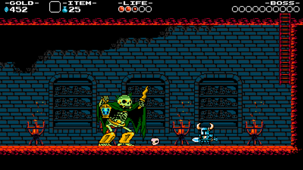 Shovel Knight looks old, but it plays great.