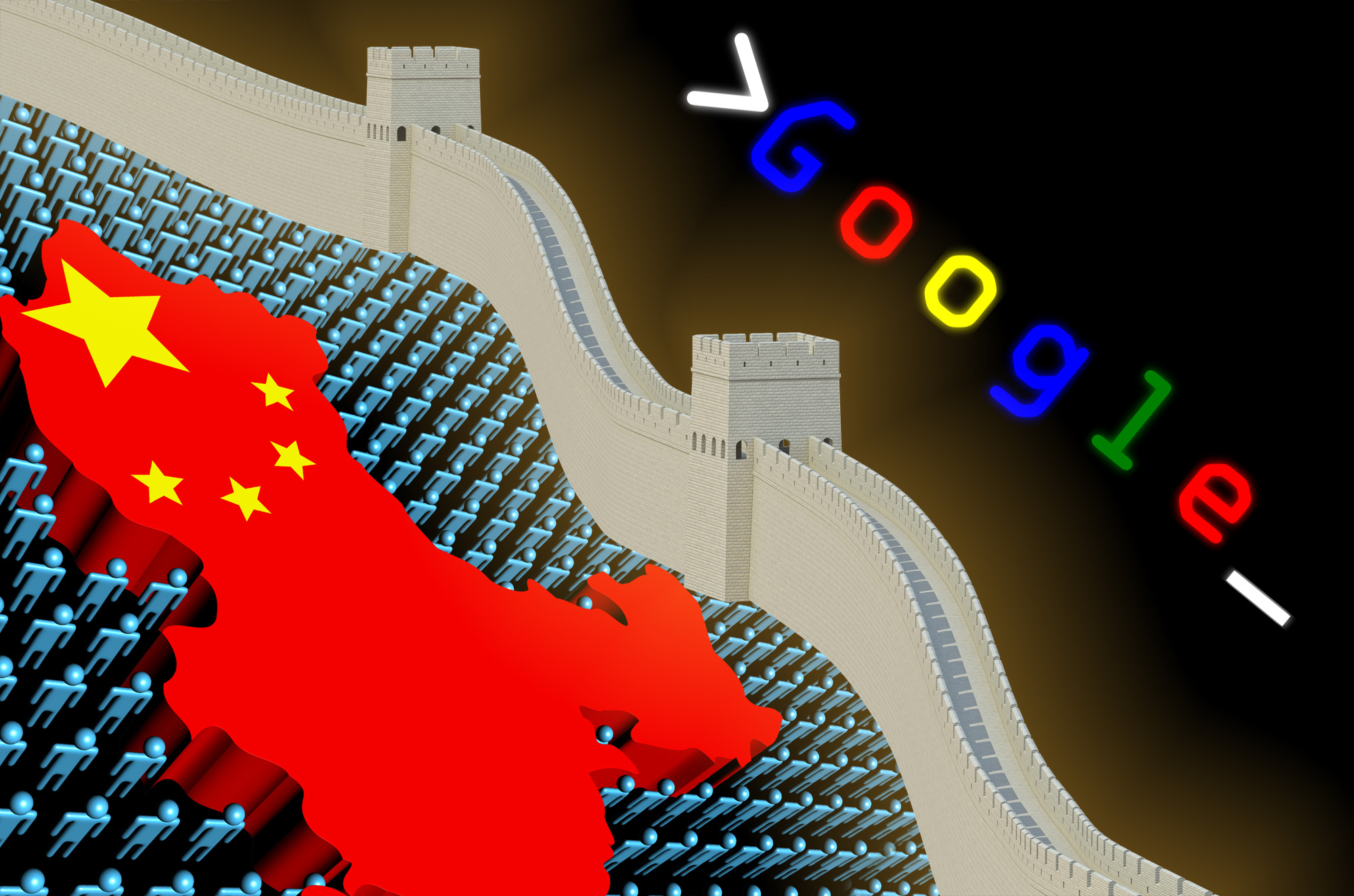 China blocks Google