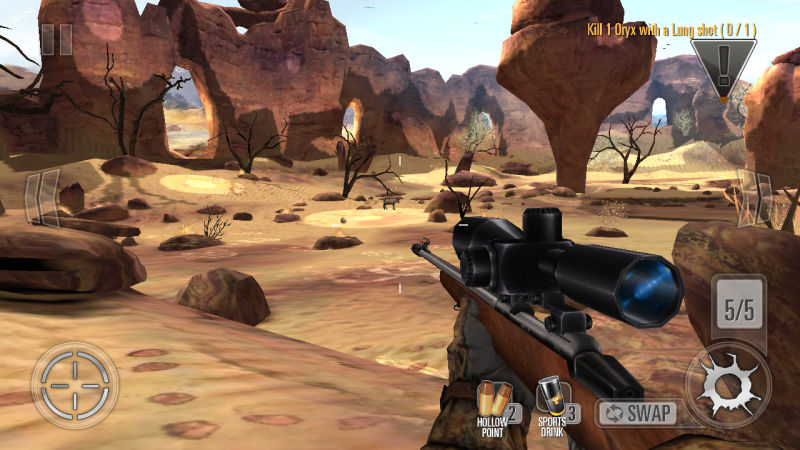 Deer Hunter 2014 for Android.