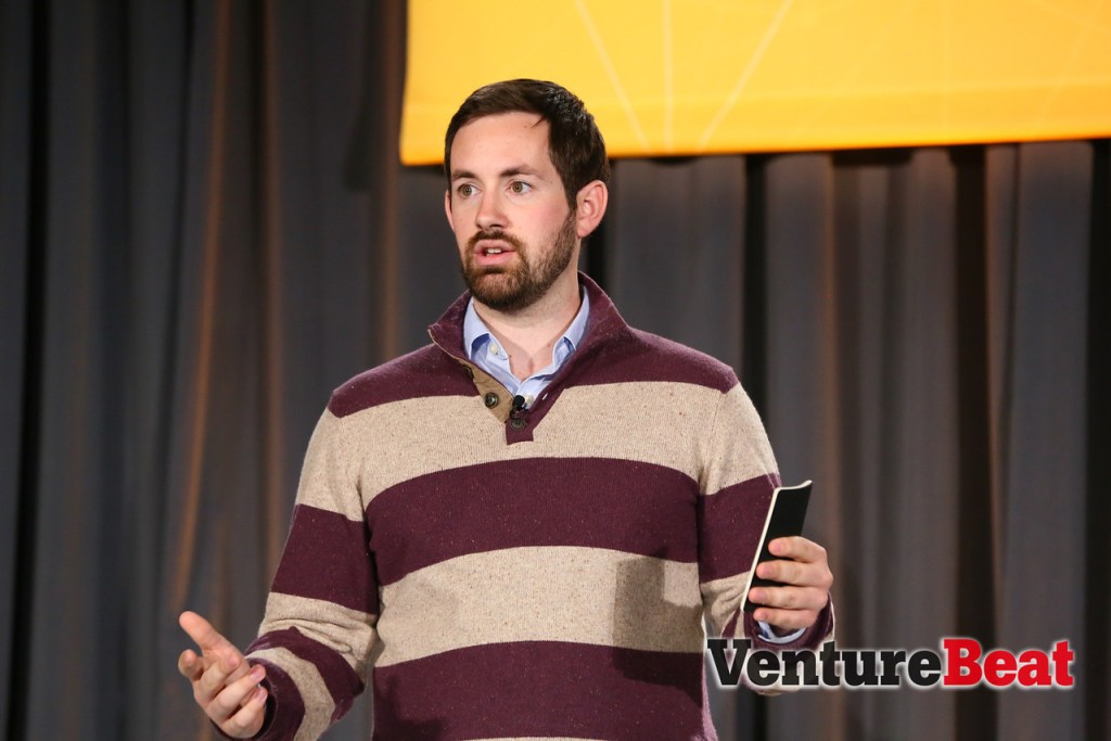 Mode co-founder and chief executive Derek Steer speaks at VentureBeat's 2014 DataBeat conference in San Francisco on May 19.