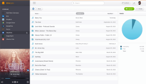 JoliCloud's Drive interface.