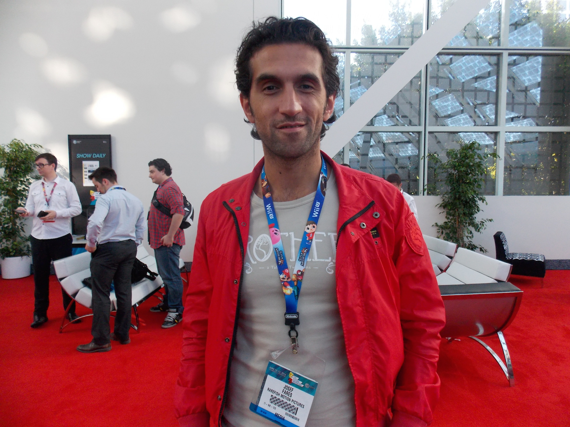 Josef Fares at E3 2014
