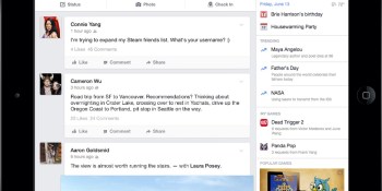 Facebook unleashes game discovery feature for the iPad