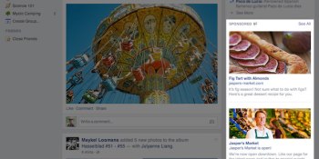 Chasing clicks (and bucks), Facebook gives its column ads another makeover