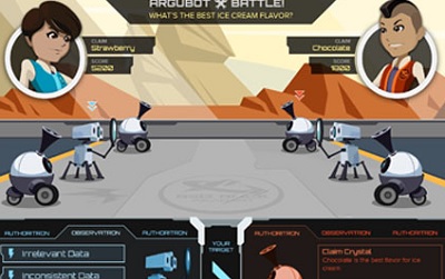GlassLab's project with NASA on Mars.