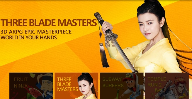iDreamSky Three Blade Masters promo