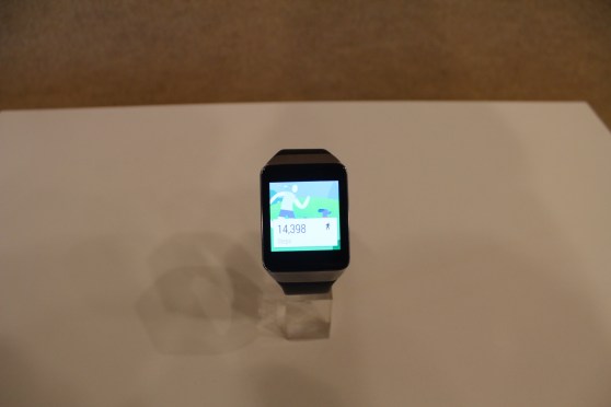 Samsung Gear Live steps