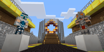 Minecraft: Xbox 360 Edition gets Trials Fusion skins as marketing continues seeping into games