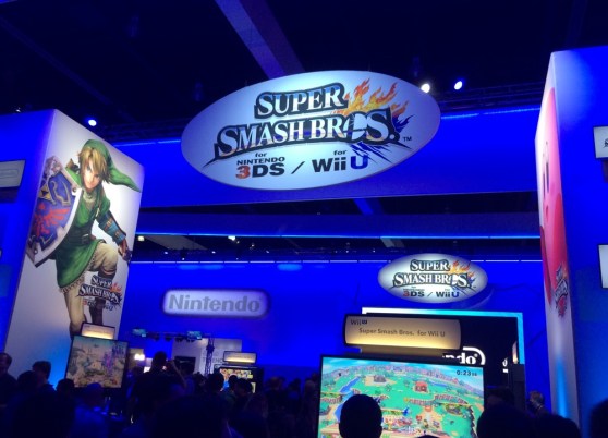 Nintendo booth at E3 2014