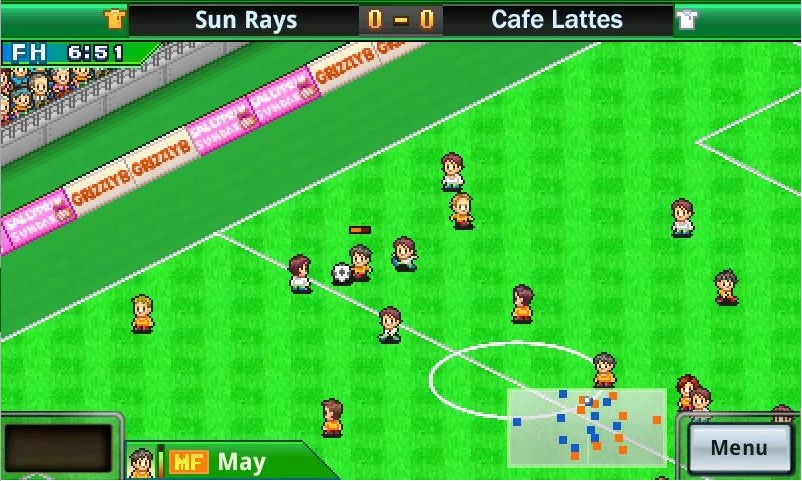 Pocket League Story features light-hearted match simulations.