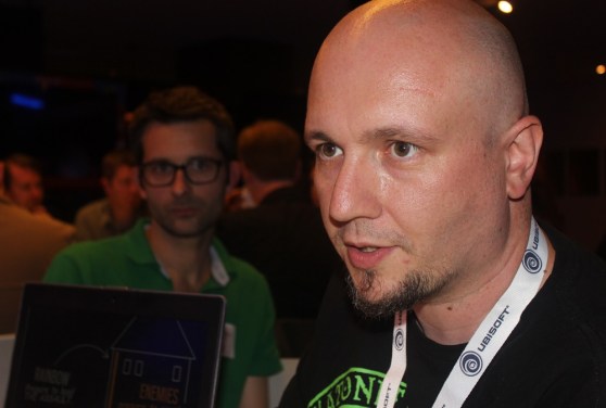 Xavier Marquis and Alexandre Remy of Ubisoft's Rainbow Six: Siege team.