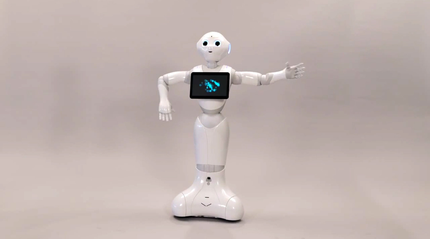 SoftBank's new robot, Pepper.