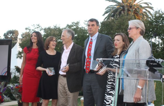SVForum crowd: Adiba Barney, Tina Seelig, Tim O'Reilly, Tim Draper, Jessica Jackley, and Debra Brackeen.