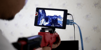 Please don't strap this plastic gun to your iPad in public