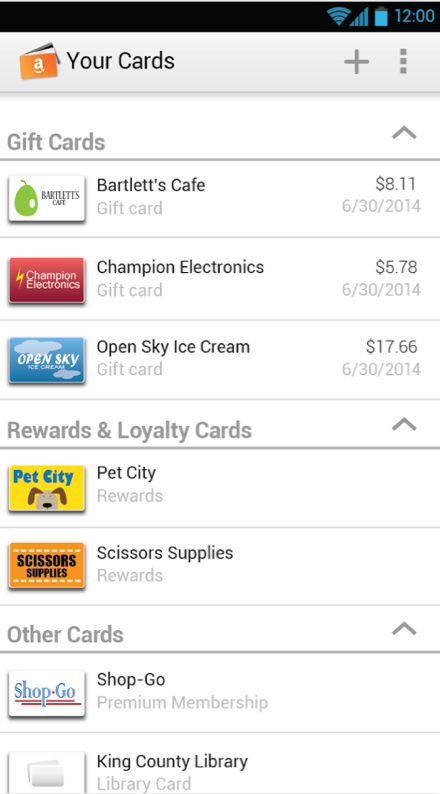 The Amazon Wallet