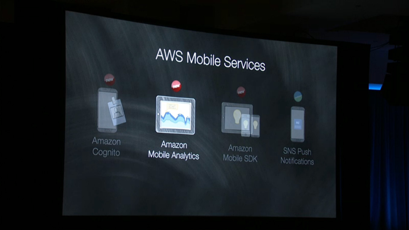 Amazon's new and improved AWS mobile dev services.