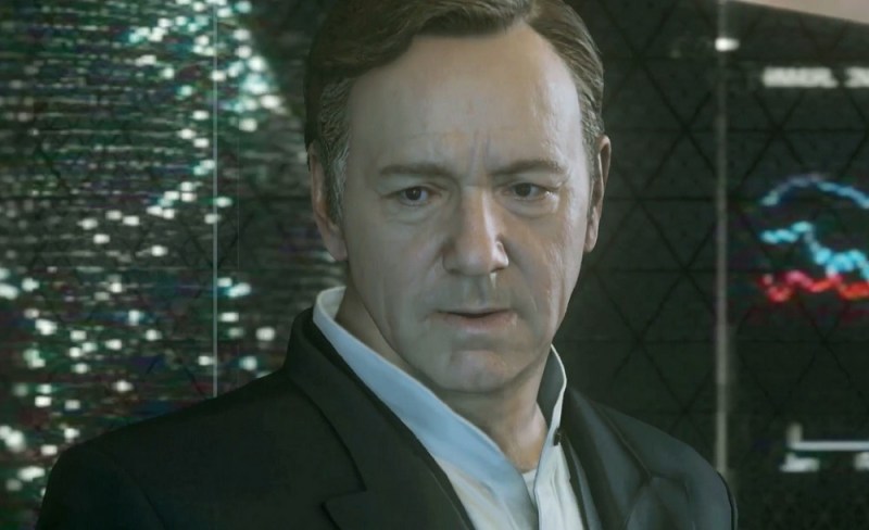 Kevin Spacey in Call of Duty: Advanced Warfare.
