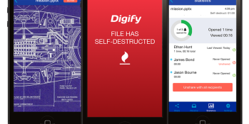 Share documents securely with Digify, a 'Snapchat for business content'