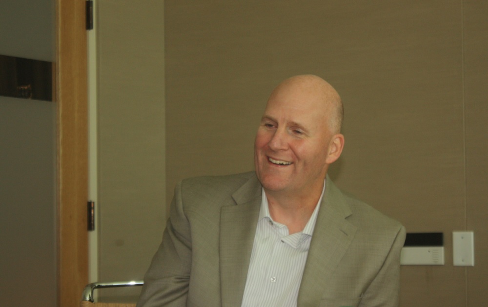 Intel's software vice president Pete Baker