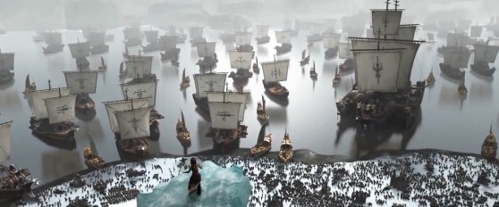 Ship scene in How to Train Your Dragon 2