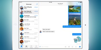 Facebook Messenger finally launches on iPad