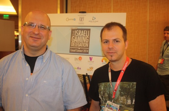 Guy Bendov of Side-kick Games and Goldy Gold of Playful Shark