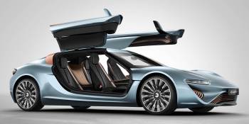 Fantastic, futuristic fuel-cell limo ready for road testing (gallery)