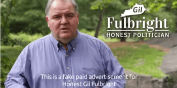 Check out this clever Indiegogo campaign video from an "honest" politician