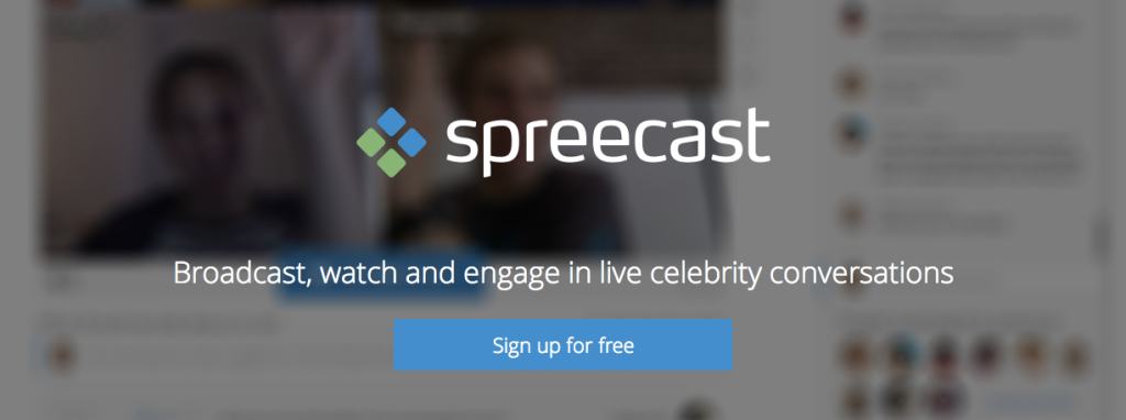 spreecast screenshot