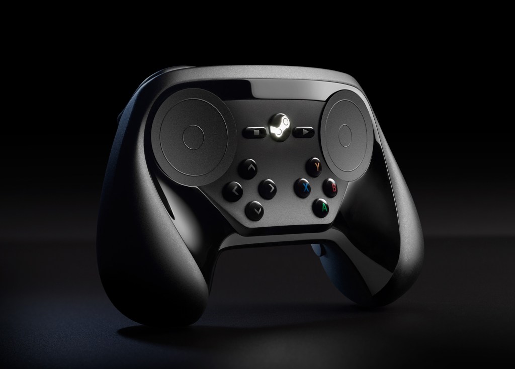 Early revision of the Steam controller.