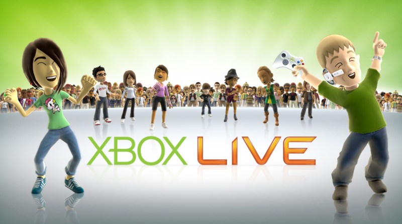 The avatars are excited because with Xbox Live down you can no longer strip them and put them in silly outfits.