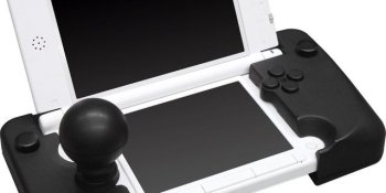 Another Smash Bros. option? This beast of an arcade stick clamps straight on to your 3DS XL