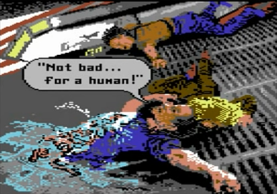 Aliens Commodore 64 cutscene