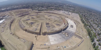 First look at Apple's new 'spaceship' campus, thanks to drone