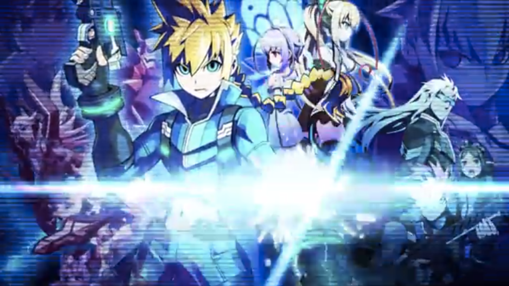 Artwork from Inti Create's Azure Striker Gunvolt.