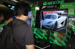 Microsoft's Xbox One at ChinaJoy.