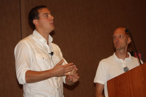 Chris Valasek of IOActive and Charlie Miller of Twitter