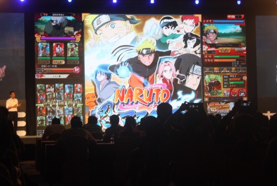 Naruto brand on display at CMGE's surreal event.