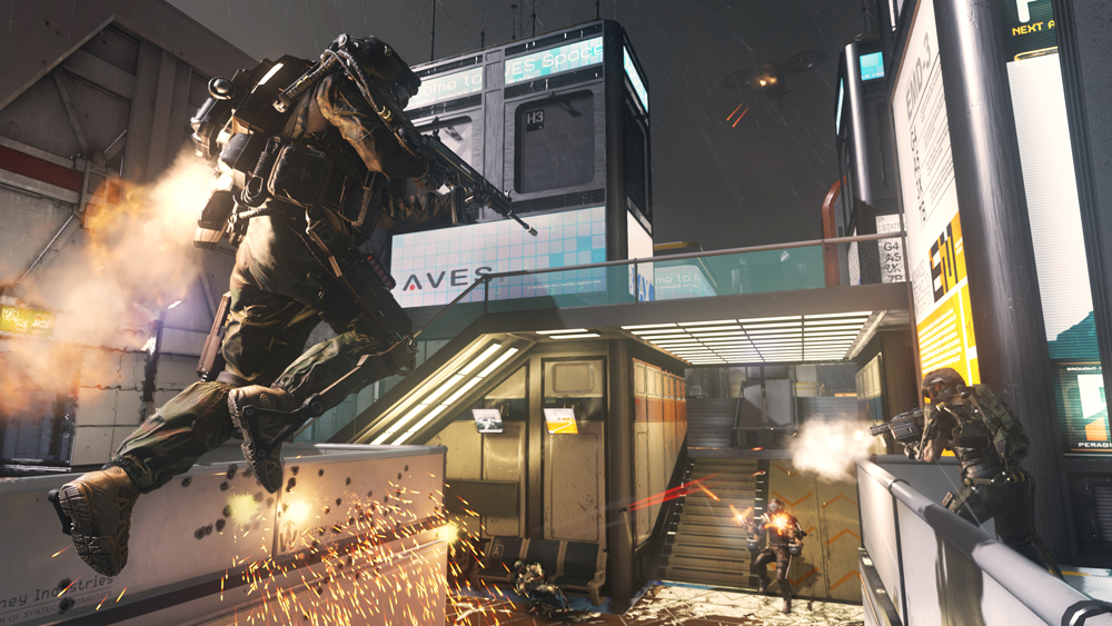 Exoskeletons change the landscape of multiplayer combat in Call of Duty: Advanced Warfare.