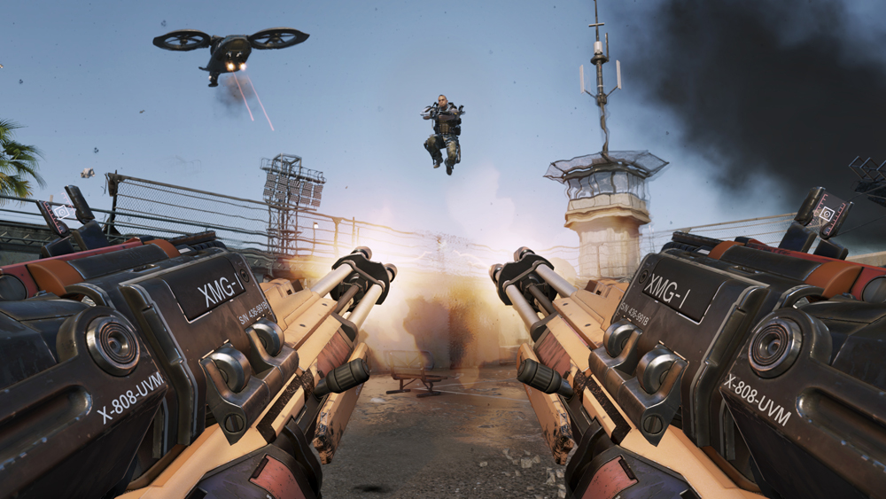 Accuracy by volume with Advanced Warfare's akimbo machine guns.