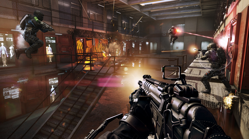 Call of Duty: Advanced Warfare's map Riot takes place in a destroyed prison.